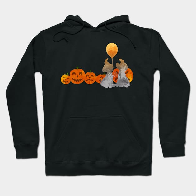 Halloween Inspired Silhouette Hoodie by InspiredShadows